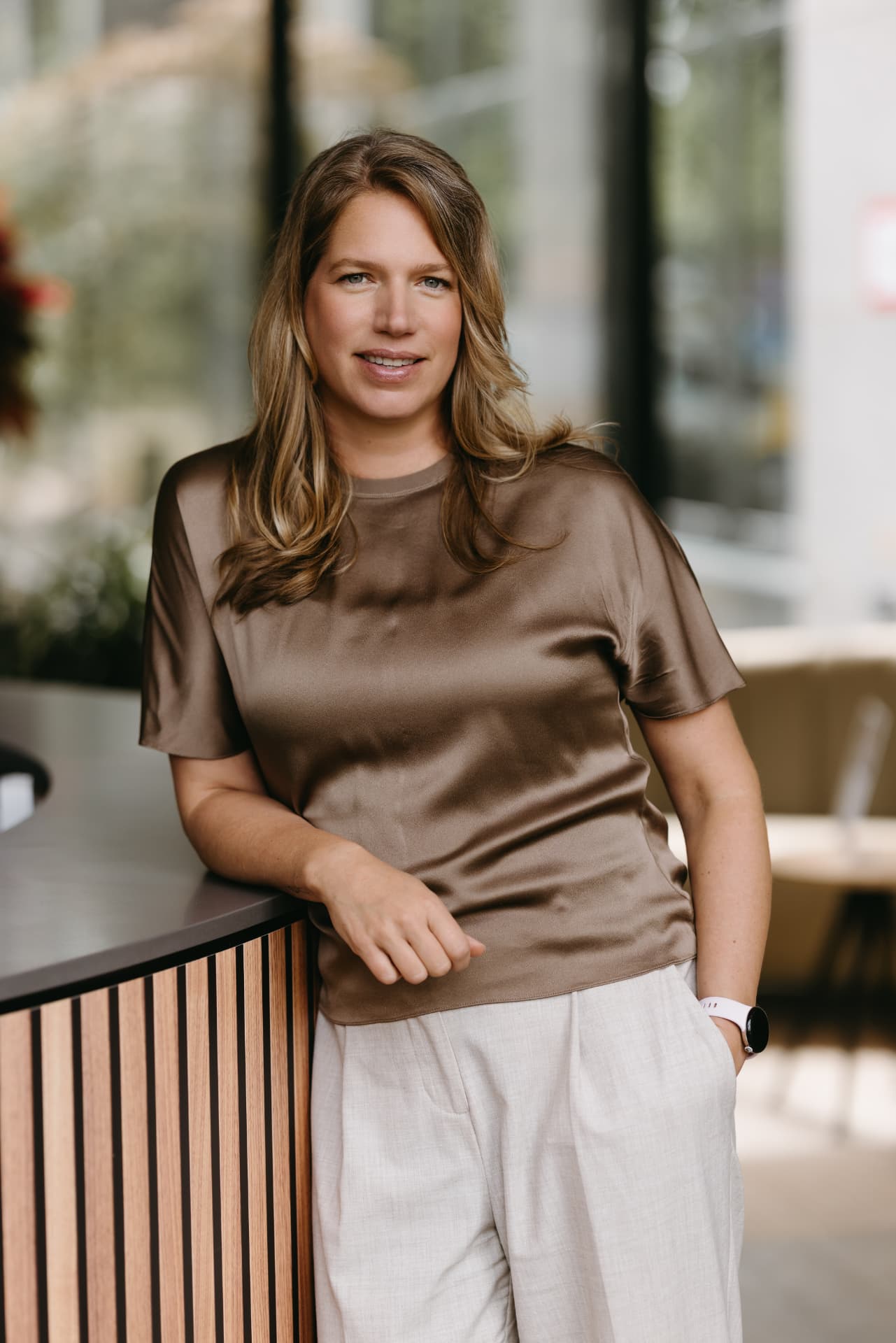 Ingeborg ten Oever — aan het werk